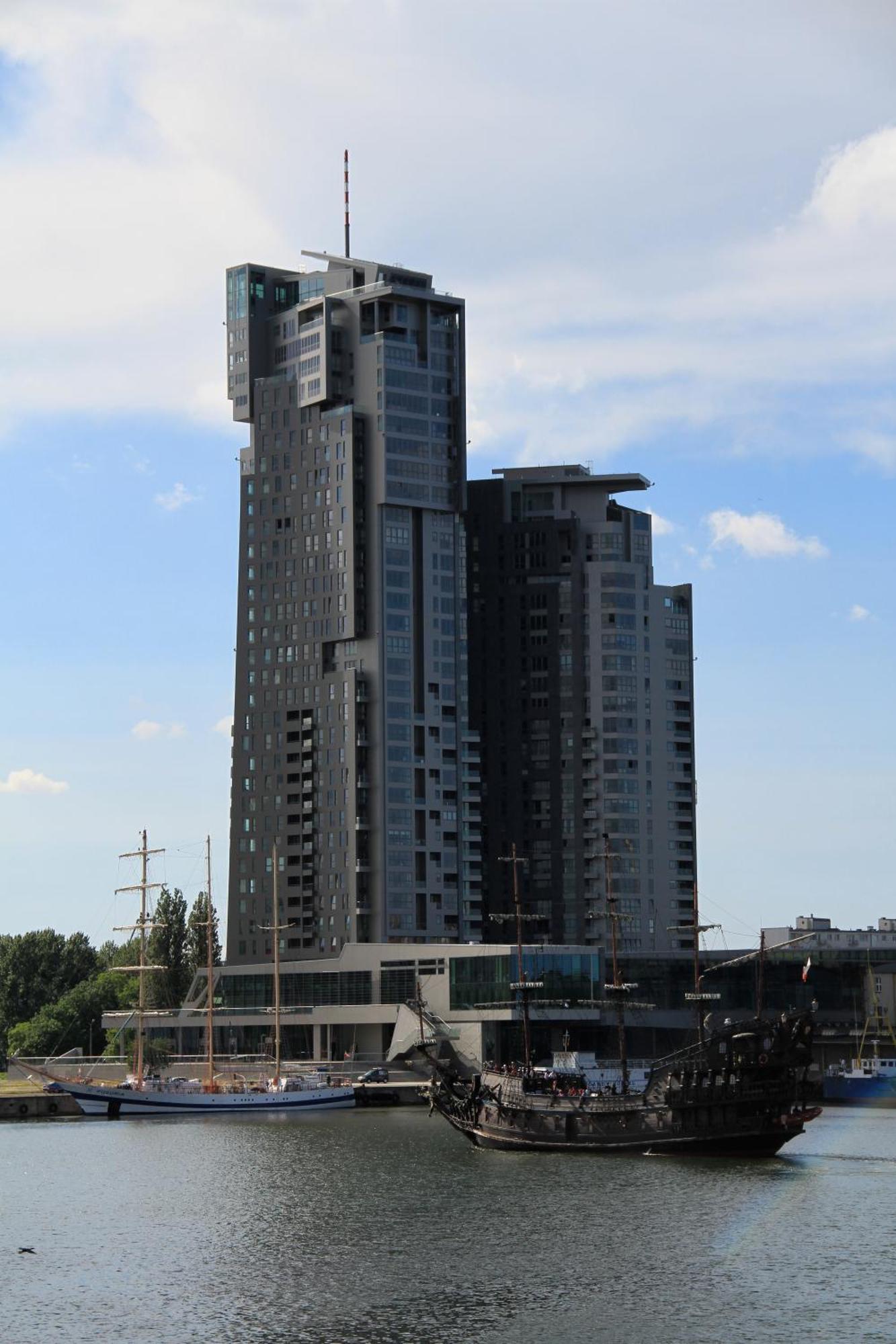 Apartamenty Sea Towers Gdynia Bagian luar foto